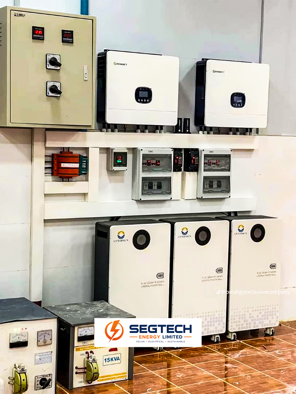 Commercial Inverter Installation